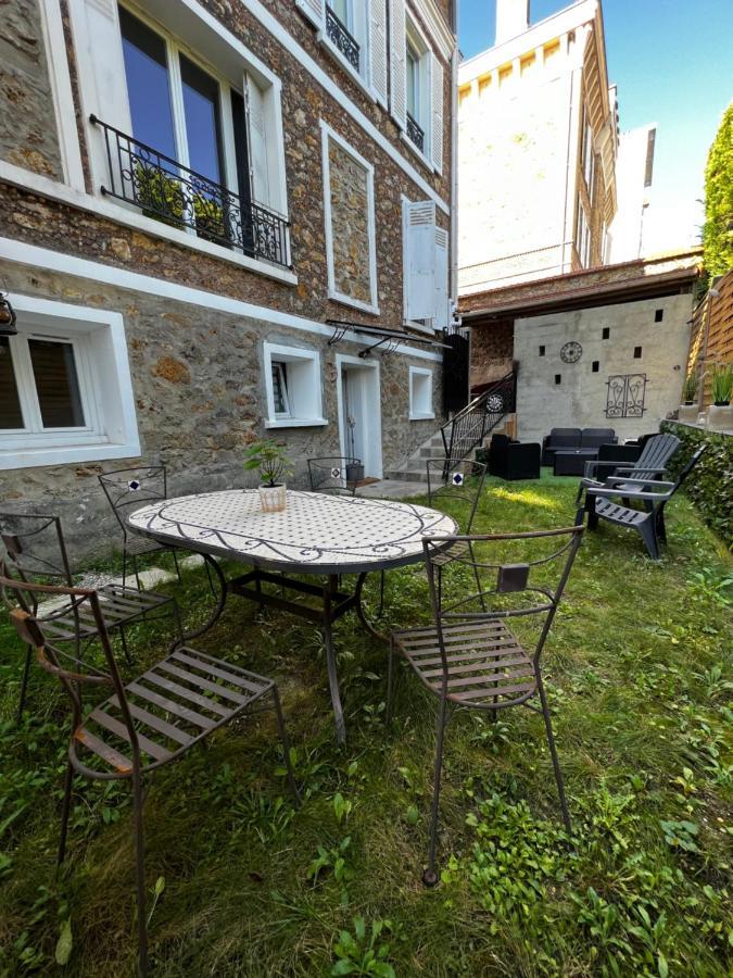 Апартаменты Superbe Appart Avec Jardin Prive Proche Paris Ножан-сюр-Марн Экстерьер фото