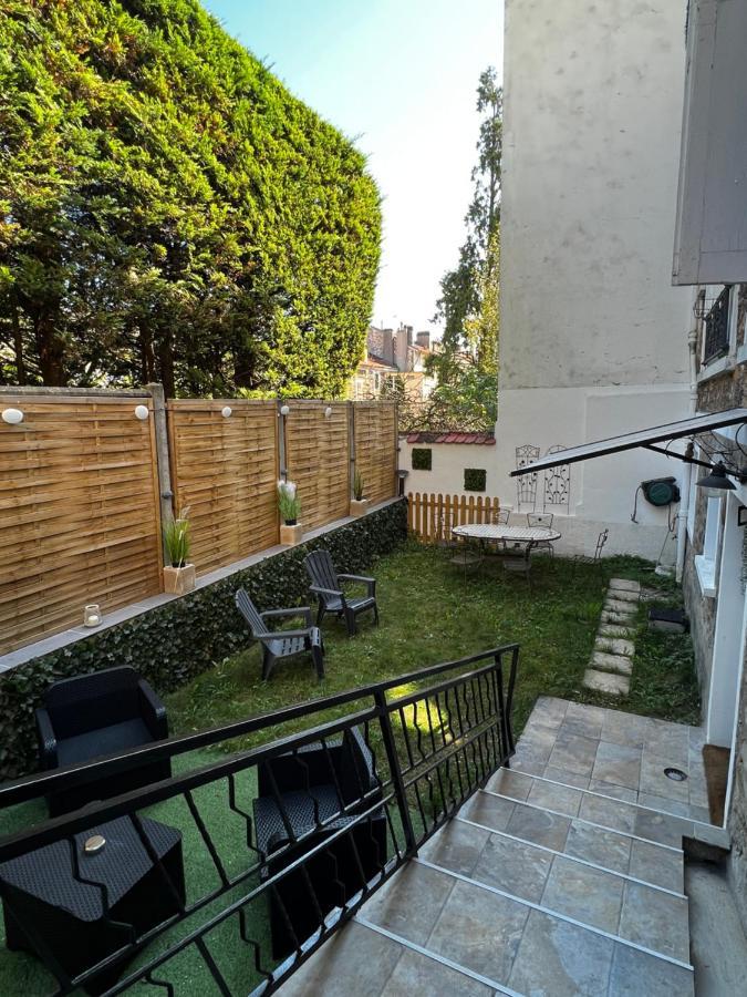 Апартаменты Superbe Appart Avec Jardin Prive Proche Paris Ножан-сюр-Марн Экстерьер фото