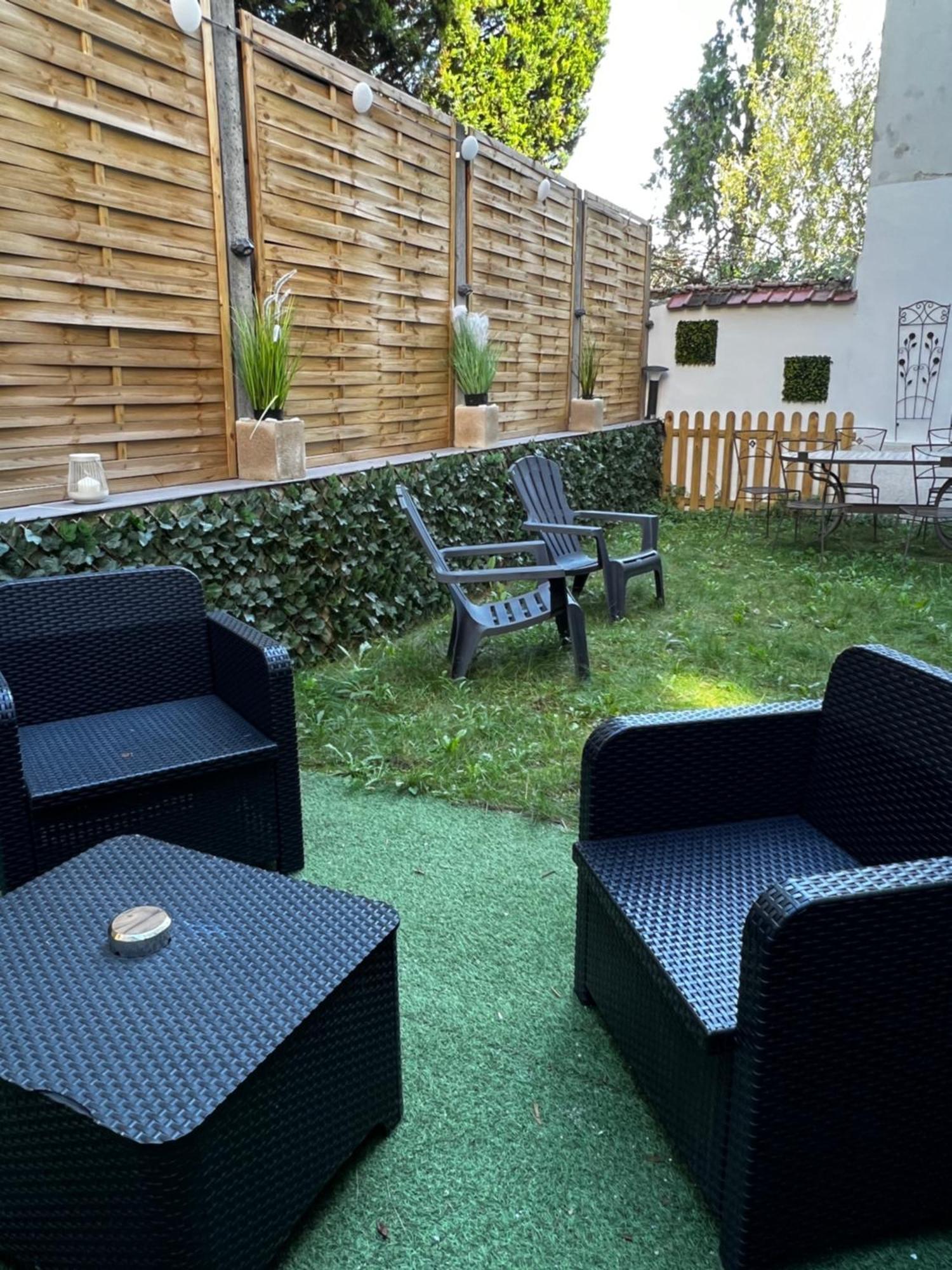 Апартаменты Superbe Appart Avec Jardin Prive Proche Paris Ножан-сюр-Марн Экстерьер фото
